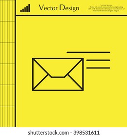 Pictograph of mail