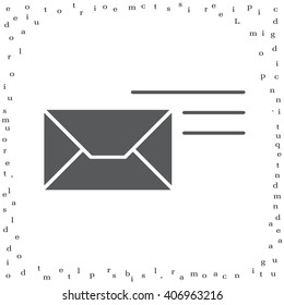 Pictograph of mail