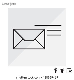 Pictograph of mail