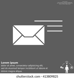 Pictograph of mail