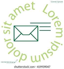Pictograph of mail