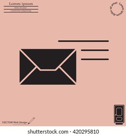 Pictograph of mail