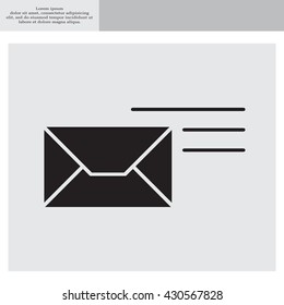 Pictograph of mail