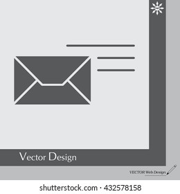 Pictograph of mail
