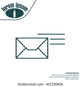 Pictograph of mail