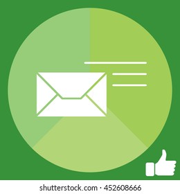 Pictograph of mail