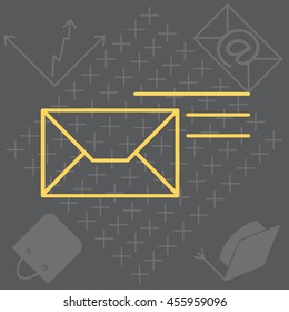 Pictograph of mail
