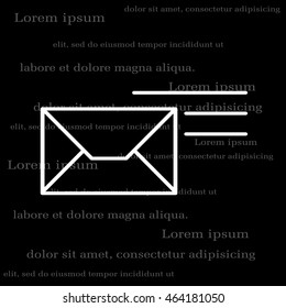 Pictograph of mail