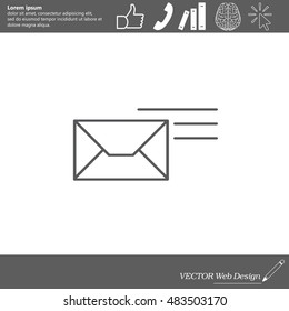 Pictograph of mail