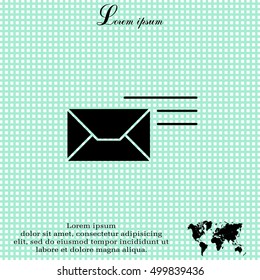 Pictograph of mail