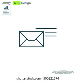 Pictograph of mail