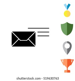 Pictograph of mail