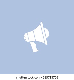 Pictograph of megaphone