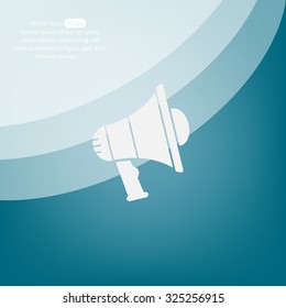 Pictograph of megaphone