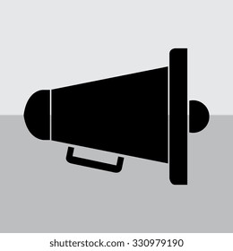 Pictograph of megaphone