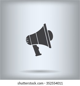 Pictograph of megaphone