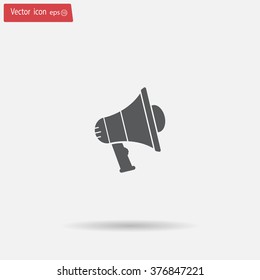 Pictograph of megaphone