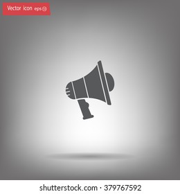 Pictograph of megaphone