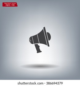 Pictograph of megaphone