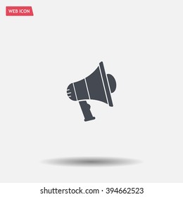 Pictograph of megaphone