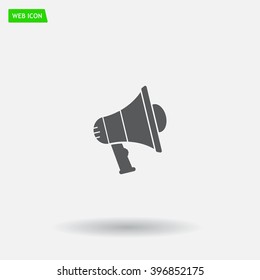 Pictograph of megaphone
