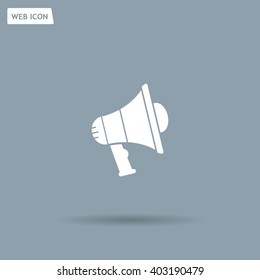 Pictograph of megaphone