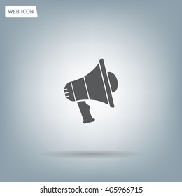 Pictograph of megaphone