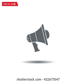 Pictograph of megaphone