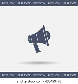Pictograph of megaphone