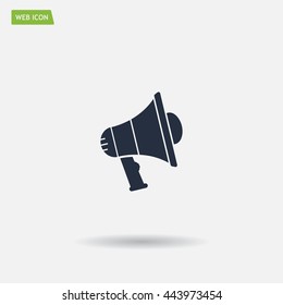 Pictograph of megaphone