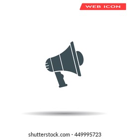 Pictograph of megaphone