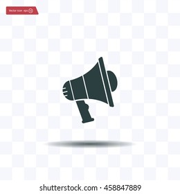Pictograph of megaphone