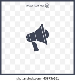 Pictograph of megaphone