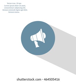 Pictograph of megaphone