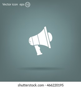 Pictograph of megaphone