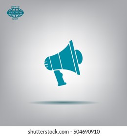 Pictograph of megaphone