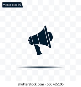 Pictograph of megaphone