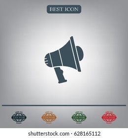 Pictograph of megaphone