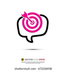 Pictograph of Message and chat for icon, logo and identity designs. neon color