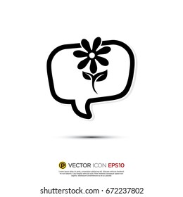 Pictograph of Message and chat for icon, logo and identity designs