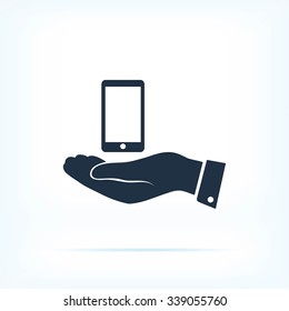  Pictograph of mobile icon