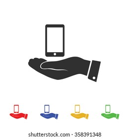  Pictograph of mobile icon