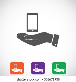  Pictograph of mobile icon