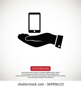  Pictograph of mobile icon