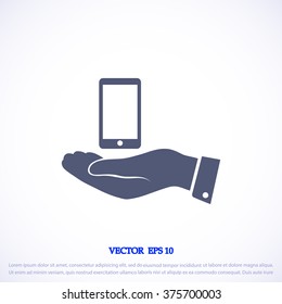  Pictograph of mobile icon