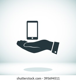  Pictograph of mobile icon