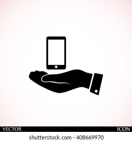  Pictograph of mobile icon