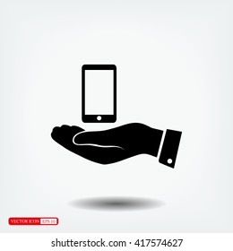  Pictograph of mobile icon