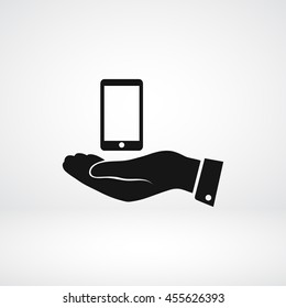  Pictograph of mobile icon