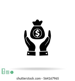 Pictograph of money